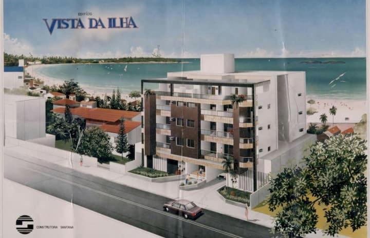 Apartamento Quadra Praia Com Vista Mar Гуарапари Екстериор снимка